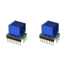 2X TMC2240 3D Printer Stepper Motor Driver Stepper Driver Module with Heat Sink for 3D Printer Controller Boards