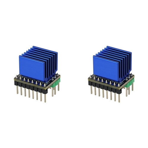 2X TMC2240 3D Printer Stepper Motor Driver Stepper Driver Module with Heat Sink for 3D Printer Controller  Boards