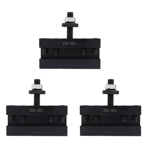 3X 250-301 Quick Change Turning Facing Lathe Tool Post Holder