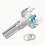 30pcs EC11 Rotary Encoder with Push Button 360 5 Pins and Knob Cap for , Raspberry Pi, ESP32 7