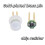 20pcs Airbag Resistor Kit Enhanced Chip Shield Resistance Automotive Air Bag with Decoder Chip Shield Resistor 2 Ohm 8
