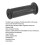4X 36V Universal Electric Bicycle Throttle Handle with Led Display Indicator Speed Power Display Key Lock 8