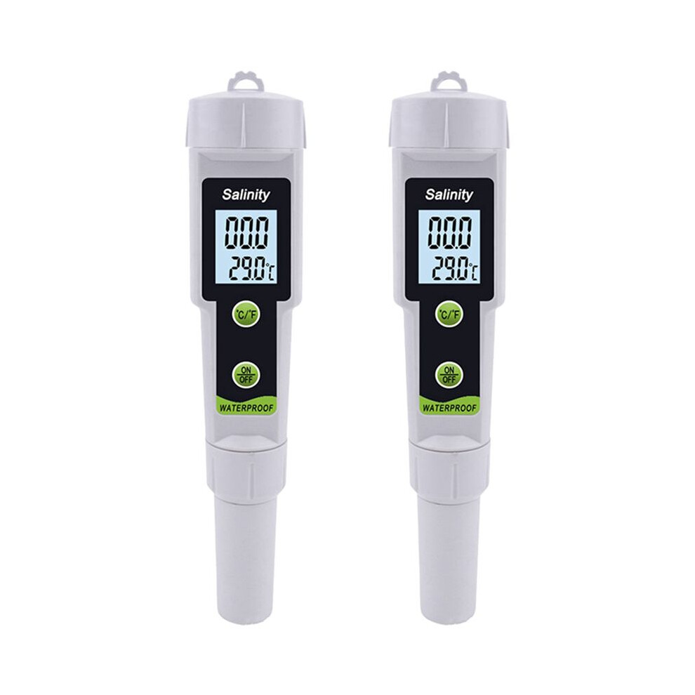 2X Tph 02154 Salinity Meter, Seawater Hydrometer, Salt Content Detection In Brine, For Pools, Drinking Water, Aquarium 6033909388546