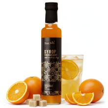 Appelsinsirup med appelsinsmag 250 ml appelsin til te appelsinvand lemonade
