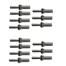14 Set 5/8 Zoll Stecker Keile Feder Scheiben Beton Stein Stein Splitter Hand Werkzeuge 16mm