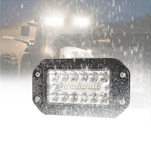 12Pcs 12V 6 Inch Flush Mount Work Light 26 LED Super Bright Spotlight Car Headlights 1