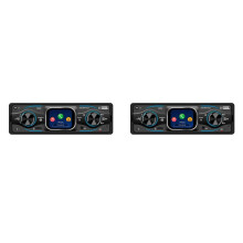 2X 1Din Car MP3 Player Radio 2.17inch Touch Screen Support USB//AUX Colorful Lights FM