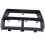 2X Kit de Estrutura de Rádio de Carro de 9 Polegadas para  Forester Impreza Painel Estéreo de Montagem da Placa Frontal Do Console Central 3