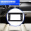 6pcs 10INCH 2DIN Frame Fascia Adapter Canbus Box Decoder Android Radio Dash Fitting Panel DVD Fascia Plane for 5
