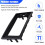 6pcs 10INCH 2DIN Frame Fascia Adapter Canbus Box Decoder Android Radio Dash Fitting Panel DVD Fascia Plane for 10