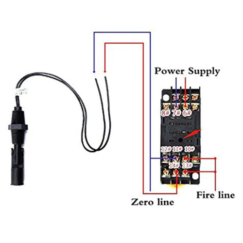 18 Pieces Side Mounted Horizontal Liquid Float  Water Level Sensor 2
