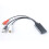 5X Car Universal Wireless  Module Music Adapter Rca Aux Audio Cable USB Powered 5