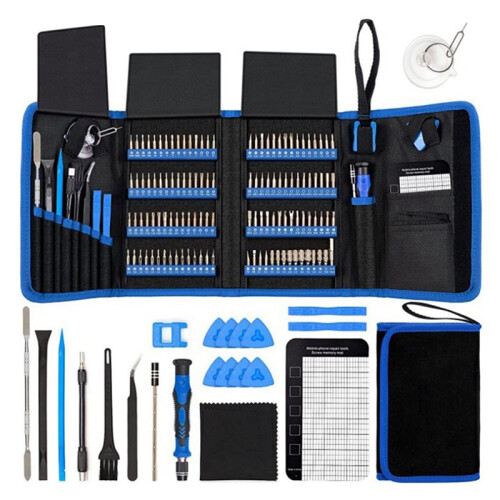 2X 142-in-1 Screwdriver Set Multifunctional Multi-Angle Screwdriver Set Tool Set 1