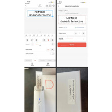 NIIMBOT D101 -lämpötulostin ja etiketöintilaite PL
