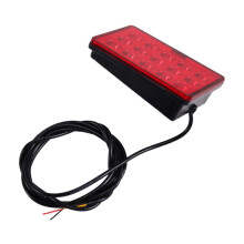 2X 12v Auto Achter Diffuser Spoiler LED Remlichten Bumper Cover Lamp voor voor voor Body Kits Accessoires