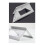 2X Multifuncional Square Gauge 45+90 Graus Angle Ruler T-Shaped Measuring Ruler Ruler Tool 10