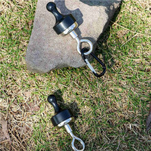 12X Camping Tent Magnets,Canopy Magnetic Hooks with Stainless Steel Carabiner for Camping,Cruise Hanging
