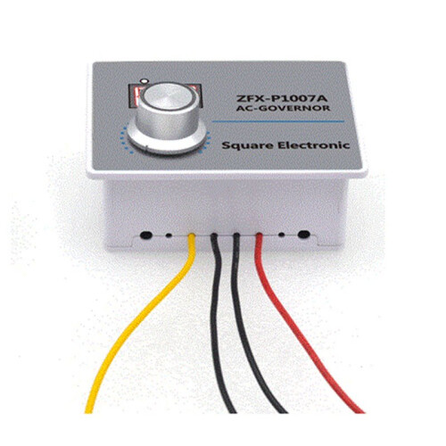 3X ZFX-P1007A Digital Display Speed Controller Waterproof Stepless Speed Regulator Governor 500W AC 220V Control 2