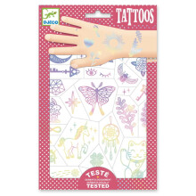 Helmiäishohtoiset tatuoinnit, talismanit, Djeco