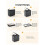 ORICO HDD Docking Station 5 Bay Personal Storage Hard Disk Cabinet Xternal Multi Bay Hard Disk Compartment EU Plug 6