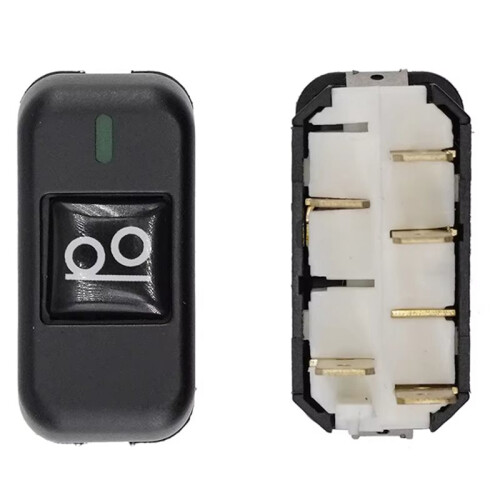 2X  Button for - 0035450207 Lamp  Button 5 Pins Car Accessories 2