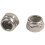 250pcs M2 Zinc Plated Self-Locking Nylon Insert Hex Lock Nuts 6
