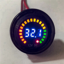 5X 12V Universele Auto Motor Boot LED Digitale Voltmeter Paneel Voltmeter Monitor Gauge Display Auto Accessoires