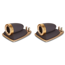 2X AMT Ribbon Tweeter-Högtalare 8 Ohm High-End Hemmabio HiFi DIY-Ljudhögtalare Klassisk Stil Dekorativ Skrivbordsbokhylla