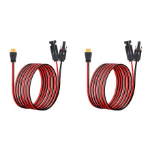 2X 12AWG 6M XT60 Hona Förlängningskabel Snabbkoppling för Auto RV Motorcykel Solpanel Batteriladdningskabel