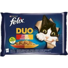 FELIX DUO KØD 4*85G