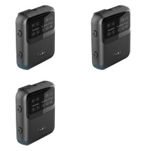 3X Récepteur Audio 5.4 AptX-LL/HD/AD LC3 Auracast le Adaptateur Audio Sans Fil Stéréo Musique avec Micro