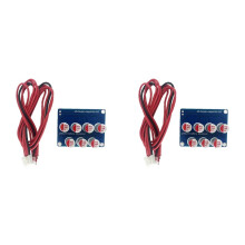 2X 4S 6A Actieve Equalizer Lifepo4 Li-Ion Batterij Balancer Energieoverdracht Balanceerkaart voor 4 Strings 12V BMS Beveiliging