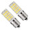 12 Pack 4W Dimmable LED E17 Microwave Oven Bulb , Daylight 6000K 40W Halogen Equivalent Light ,Ceramic E17 LED Bulb 2