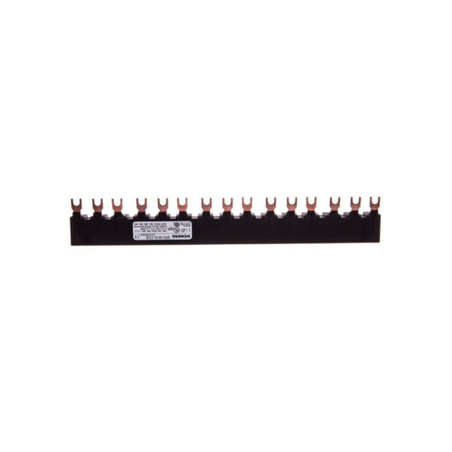 Siemens 3P gaffelformet samleskinne (15 moduler) til 5 3RV1915-1DB afbrydere
