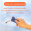 Plastic  Blade Scraper, 8Pcs Scraper Tools with 200 Pcs Plastic Blades, Double   Scraper Cleaning Remover 5