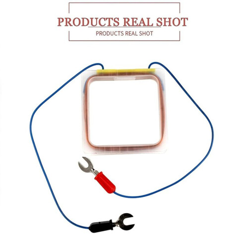 2X Square Coil Copper Coil Electromagnetic Experimental Instrument Physics Teaching Tool Square Coil Instrument 1
