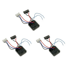 3X Borstelloze Lithium Elektrische Haakse Slijper Controller Board Haakse Slijper Driver Board voor Dayi Elektrisch Gereedschap Accessoires