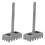 SDS  Square Hole Cutter for 86-Type Electrical Junction Boxes, Heavy-Duty Concrete Wall Punch Tool 4 Pack 4