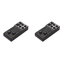 2X Passiver Lautstärkeregler Präzise Lautstärkeregelung Plug- Stereo-Eingang und -Ausgang Elektronische Musikinstrumententeile