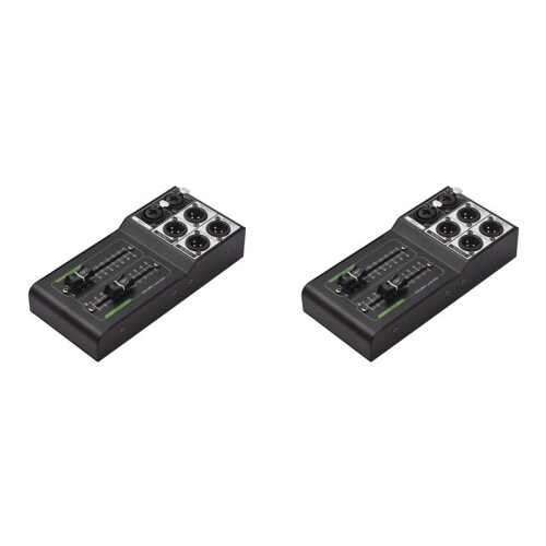 2X Passive Volume Controller Precise Volume Adjustment Plug  Stereo Input & Output