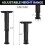 8PCS Adjustable Bed Frame Support Legs ( 8.3In-14.5In), Frame Center Slats Heavy Support Leg,for Frame/Sofa/Chair/Table 8