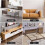 8PCS Adjustable Bed Frame Support Legs ( 8.3In-14.5In), Frame Center Slats Heavy Support Leg,for Frame/Sofa/Chair/Table 7