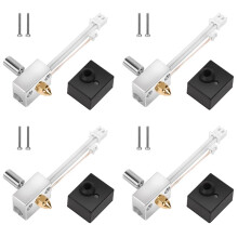 4X S1 Spirit Heating Block Kit Hotend 24V 40W for -3 S1 CR-10 Pro 3D Printer with Sprite Extruder A