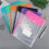 60Pack Plastic Envelopes, Binder Pockets for 3/4/11 Ring Binder,Expandable Document Organizer with Snap Button and Label 7