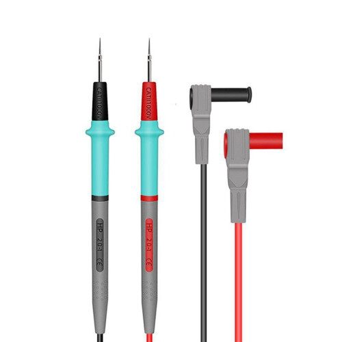 3X Multimeter Test Leads Silicone  1000V 20A Needle-Tip Probe Tester Multimeter Cable 1