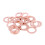 100Pcs 12mm x 18mm x 1.5mm Copper Flat Washer Ring Sealing Fitting 7