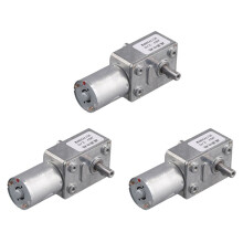 3X JGY370 -Motor 12V 30RPM Reduced Speed Motor med Högt Vridmoment Turbosnäckväxel
