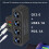 2X 4-Socket Car Cigarette Lighter Splitter 12V-24V Phone Power Adapter 120W QC3.0+PD3.1A Cigarette Lighter Socket Plug 7
