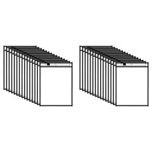 30 Packs Dry Erase Pockets Reusable Plastic Sleeves Clear Job Ticket Holders for Teacher Classroom School Office Work