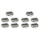 10X Aluminum Alloy Toolbox Accessories Storage Box Practical Aluminum Suitcase Portable Handle Small Toolbox Storage Box 1